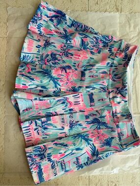 Lilly Pulitzer Women’s Printed Pleated Shorts - Pink & Blue